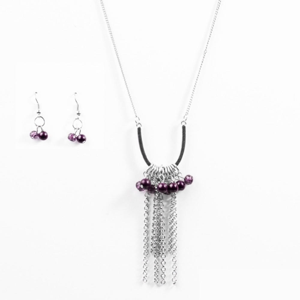 Purple Necklace - All the Pretty Colors